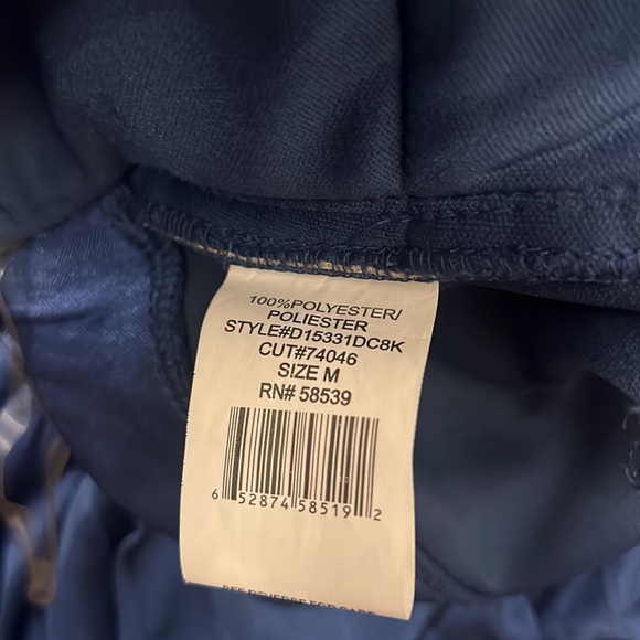 NWT Speechless Blue Strapless Sequined Pleated Strapless Dress size M - Picture 6 of 6